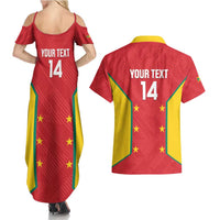 Custom Grenada Cricket Couples Matching Summer Maxi Dress and Hawaiian Shirt 2025 Sporty Style - Wonder Print Shop