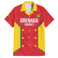 Custom Grenada Cricket Family Matching Off The Shoulder Long Sleeve Dress and Hawaiian Shirt 2025 Sporty Style - Wonder Print Shop