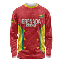 Custom Grenada Cricket Long Sleeve Shirt 2025 Sporty Style - Wonder Print Shop
