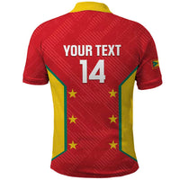 Custom Grenada Cricket Polo Shirt 2025 Sporty Style - Wonder Print Shop