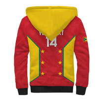 Custom Grenada Cricket Sherpa Hoodie 2025 Sporty Style - Wonder Print Shop