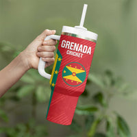 Custom Grenada Cricket Tumbler With Handle 2025 Sporty Style - Wonder Print Shop