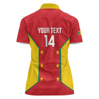 Custom Grenada Cricket Women Polo Shirt 2025 Sporty Style - Wonder Print Shop