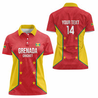 Custom Grenada Cricket Women Polo Shirt 2025 Sporty Style - Wonder Print Shop