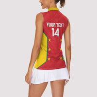 Custom Grenada Cricket Women Sleeveless Polo Shirt 2025 Sporty Style - Wonder Print Shop