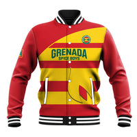 Custom Grenada Football Baseball Jacket Go Spice Boys - Wonder Print Shop