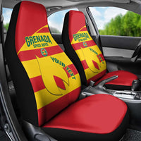 Custom Grenada Football Car Seat Cover Go Spice Boys - Wonder Print Shop