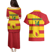 Custom Grenada Football Couples Matching Puletasi and Hawaiian Shirt Go Spice Boys - Wonder Print Shop