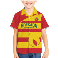 Custom Grenada Football Family Matching Mermaid Dress and Hawaiian Shirt Go Spice Boys - Wonder Print Shop