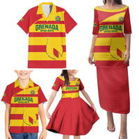 Custom Grenada Football Family Matching Puletasi and Hawaiian Shirt Go Spice Boys - Wonder Print Shop