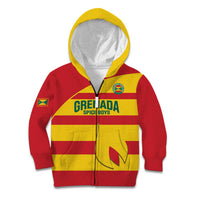 Custom Grenada Football Kid Hoodie Go Spice Boys - Wonder Print Shop