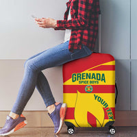 Custom Grenada Football Luggage Cover Go Spice Boys - Wonder Print Shop