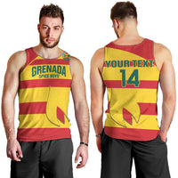 Custom Grenada Football Men Tank Top Go Spice Boys - Wonder Print Shop