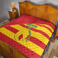 Custom Grenada Football Quilt Go Spice Boys - Wonder Print Shop