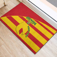 Custom Grenada Football Rubber Doormat Go Spice Boys - Wonder Print Shop