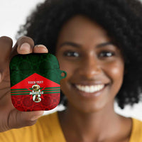 Personalized Morocco Football AirPods Case 2026 Come On Atlas Lions - Wonder Print Shop