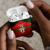Personalized Morocco Football AirPods Case 2026 Come On Atlas Lions - Wonder Print Shop