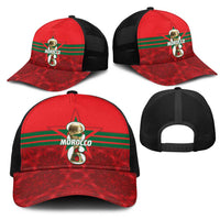 Morocco Football Baseball Net Cap 2026 Come On Atlas Lions - Wonder Print Shop