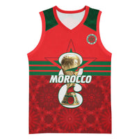 Personalized Morocco Football Basketball Jersey 2026 Come On Atlas Lions - Wonder Print Shop