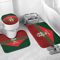 Personalized Morocco Football Bathroom Set 2026 Come On Atlas Lions - Wonder Print Shop