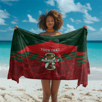 Personalized Morocco Football Sarong 2026 Come On Atlas Lions - Wonder Print Shop