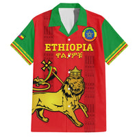 Custom Ethiopia Football Family Matching Tank Maxi Dress and Hawaiian Shirt 2024 Go Champions Walia Ibex - Wonder Print Shop