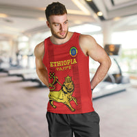 Custom Ethiopia Football Men Tank Top 2024 Go Champions Walia Ibex - Wonder Print Shop