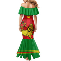 Custom Ethiopia Football Mermaid Dress 2024 Go Champions Walia Ibex - Wonder Print Shop
