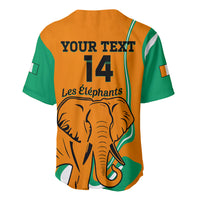 Custom Ivory Coast Football Baseball Jersey 2024 Go Champions Les Elephants - Wonder Print Shop