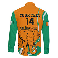 Custom Ivory Coast Football Family Matching Puletasi and Hawaiian Shirt 2024 Go Champions Les Elephants - Wonder Print Shop