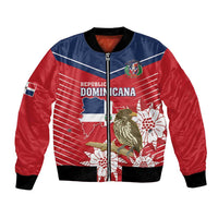Personalized Dominican Republic Independence Day Bomber Jacket Palmchat With Map