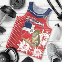 Personalized Dominican Republic Independence Day Men Tank Top Palmchat With Map