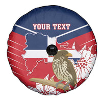 Personalized Dominican Republic Independence Day Spare Tire Cover Palmchat With Map