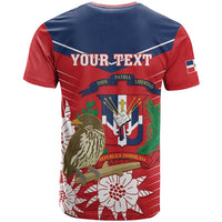 Personalized Dominican Republic Independence Day T Shirt Palmchat With Map