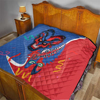 Carnival Dominicano Quilt Dominican Republic Diablos Cojuelos Mask