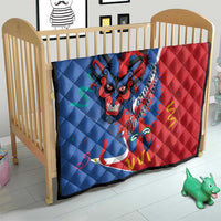 Carnival Dominicano Quilt Dominican Republic Diablos Cojuelos Mask