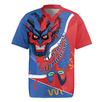Carnival Dominicano Rugby Jersey Dominican Republic Diablos Cojuelos Mask