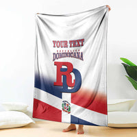 Custom Dominican Republic 2025 Baseball Blanket Go Champions Flag Style