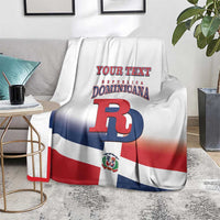 Custom Dominican Republic 2025 Baseball Blanket Go Champions Flag Style