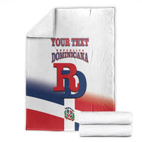 Custom Dominican Republic 2025 Baseball Blanket Go Champions Flag Style