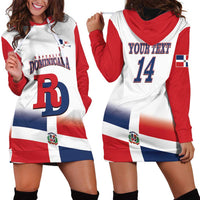 Custom Dominican Republic 2025 Baseball Hoodie Dress Go Champions Flag Style