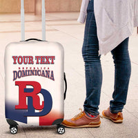 Custom Dominican Republic 2025 Baseball Luggage Cover Go Champions Flag Style