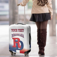 Custom Dominican Republic 2025 Baseball Luggage Cover Go Champions Flag Style