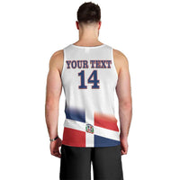 Custom Dominican Republic 2025 Baseball Men Tank Top Go Champions Flag Style