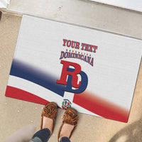 Custom Dominican Republic 2025 Baseball Rubber Doormat Go Champions Flag Style
