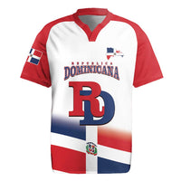 Custom Dominican Republic 2025 Baseball Rugby Jersey Go Champions Flag Style
