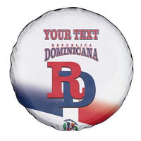 Custom Dominican Republic 2025 Baseball Spare Tire Cover Go Champions Flag Style