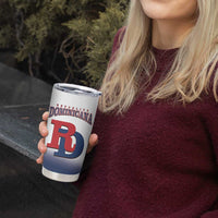 Custom Dominican Republic 2025 Baseball Tumbler Cup Go Champions Flag Style