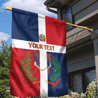 Custom Dominican Republic Football Garden Flag Go Champions Flag Style