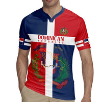 Custom Dominican Republic Football Rugby Jersey Go Champions Flag Style